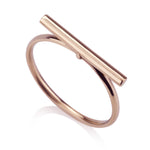 A Gold Line Ring